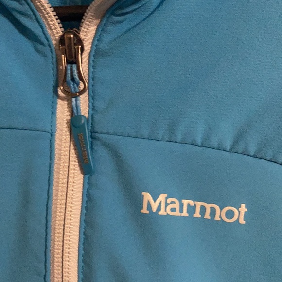 Marmot Blue Softshell Jacket Sz S - Picture 3 of 5